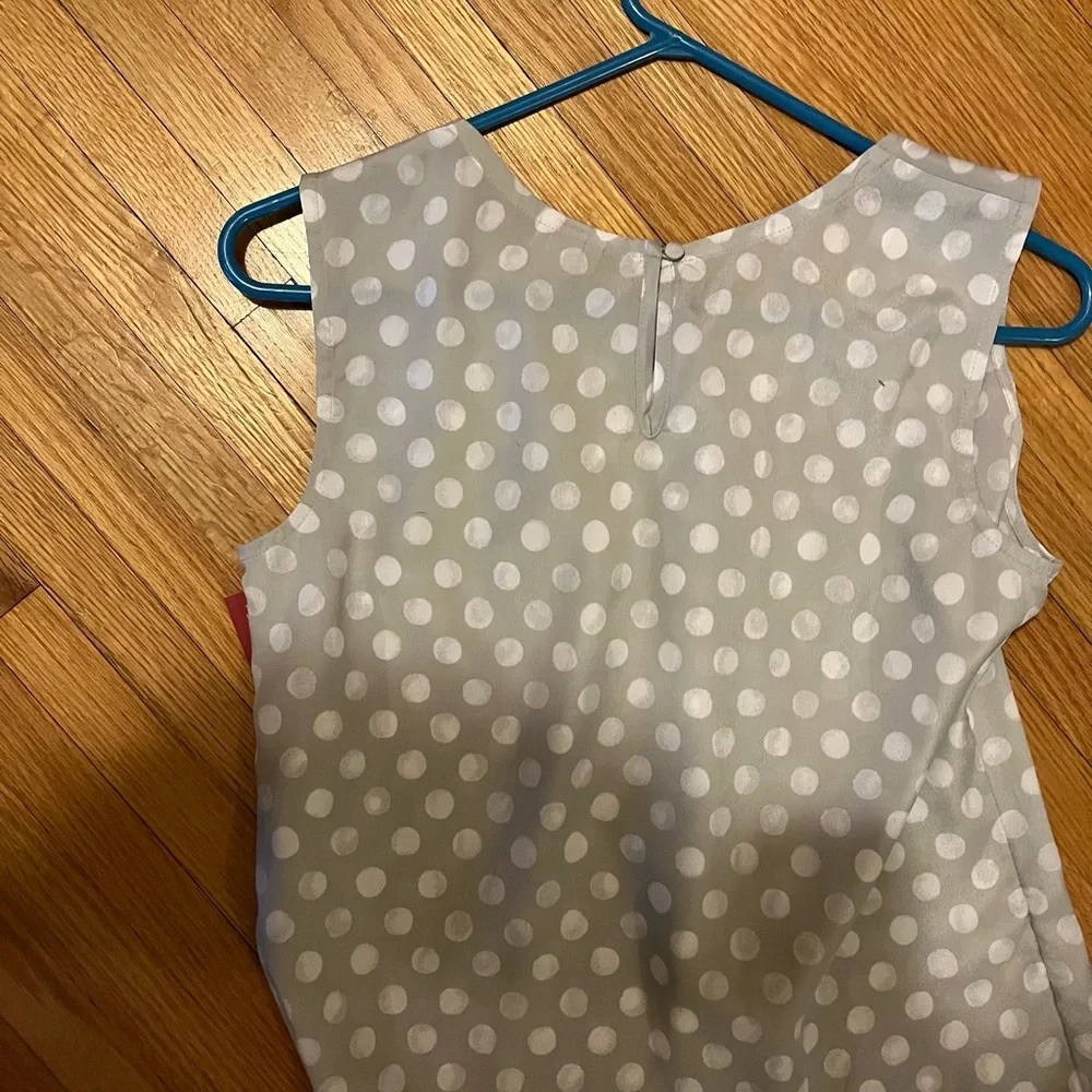 NWT Merona Sleeveless Blouse - Picture 4 of 6